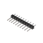 Hàng Rào Đực Đơn 2.54 1x10P Chân Thẳng
